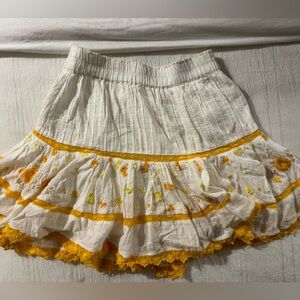 LoveShackFancy Mini Skirt